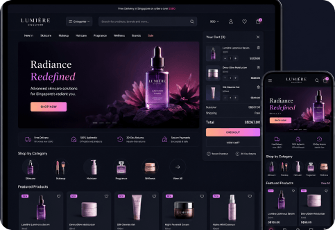 commercial website